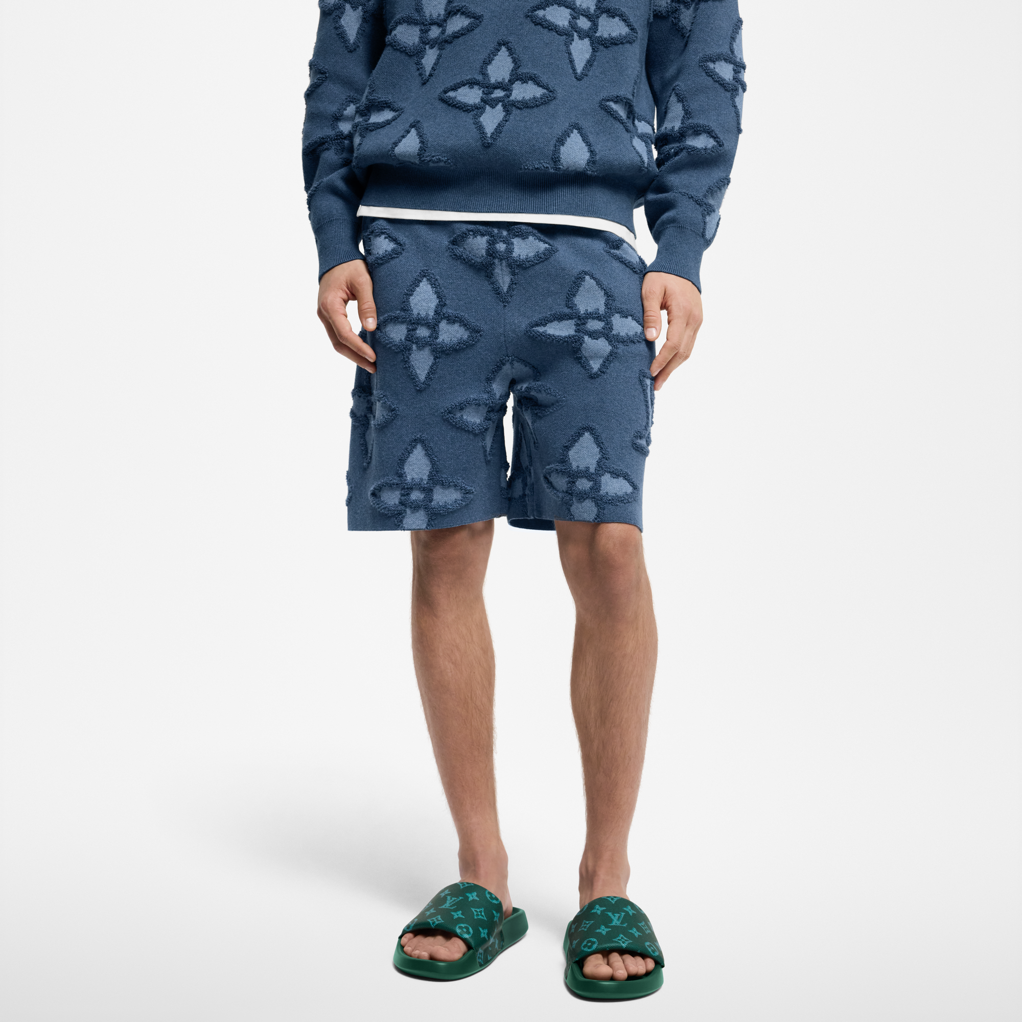 Pantalones cortos texturizados  Hombre Prêt-à-Porter Todo Prêt-à-Porter | LOUIS VUITTON (Zoom de producto)